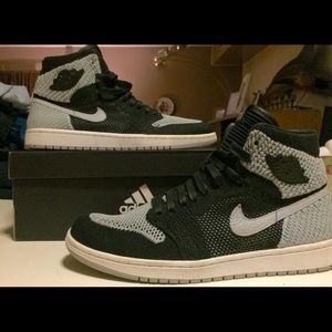 Air Jordan 1 retro high fly knit shadow men’s